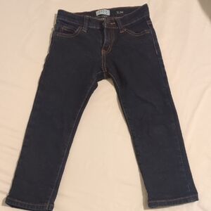 Janie and Jack dark slim fit jeans. Kid's size 3